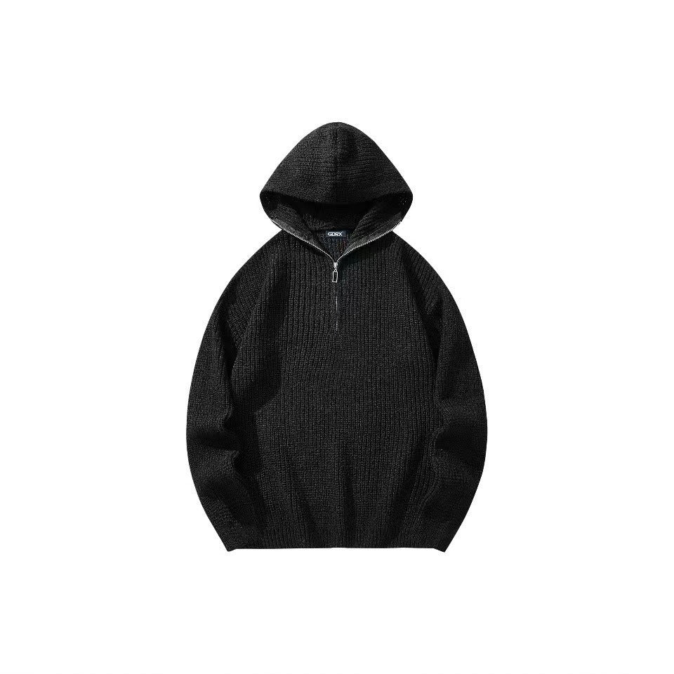 High-Grade Knitted Baggy Sweater – Minimal Streetwear Comfort