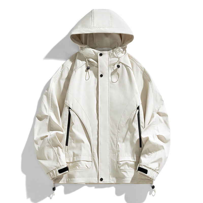 High-Grade Windproof Techwear Hooded Jacket